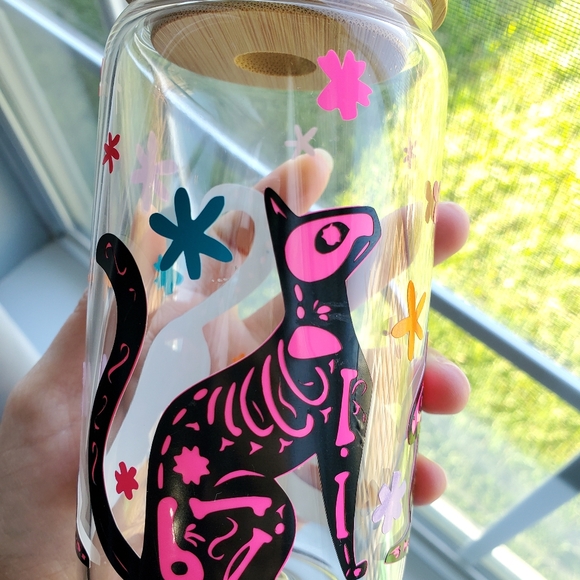 Day of the Death cat libbey cup - Picture 4 of 4